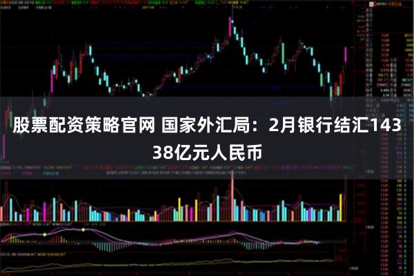 股票配资策略官网 国家外汇局：2月银行结汇14338亿元人民币